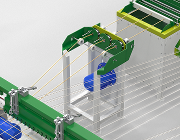 Periodic profile forming device